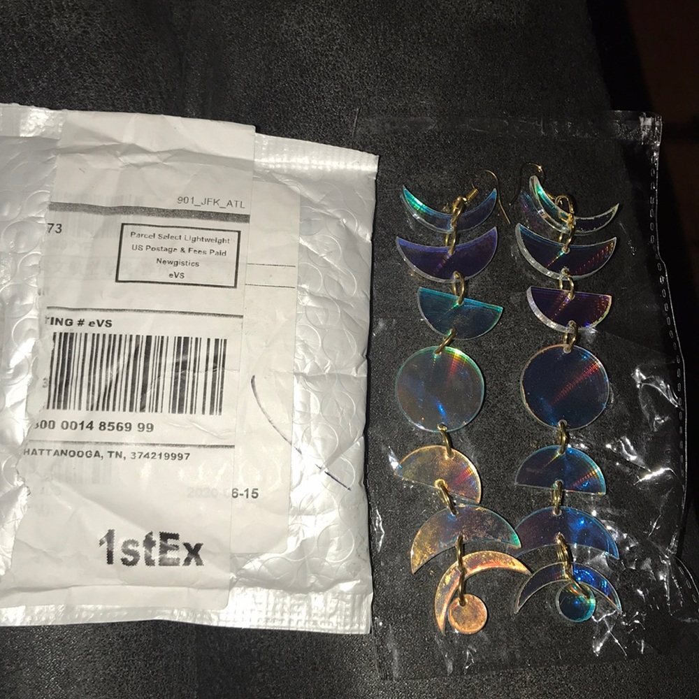 phases of the moon earrings